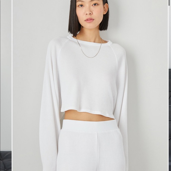 COPY - Aritzia group by Babaton thermal sweater white - Picture 3 of 9